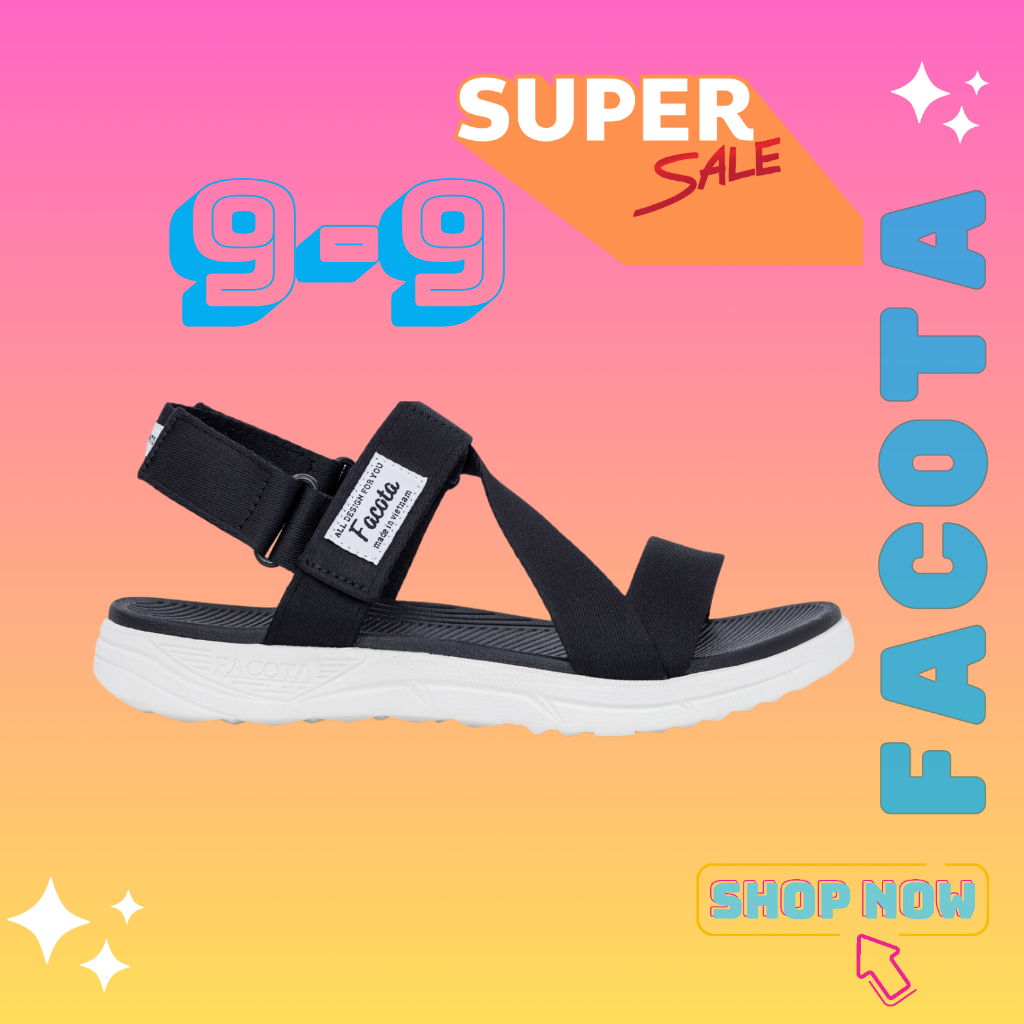 Giày Sandal Unisex thể thao Facota V3-SORENTO NN02 Bảo Hành 365 Ngày