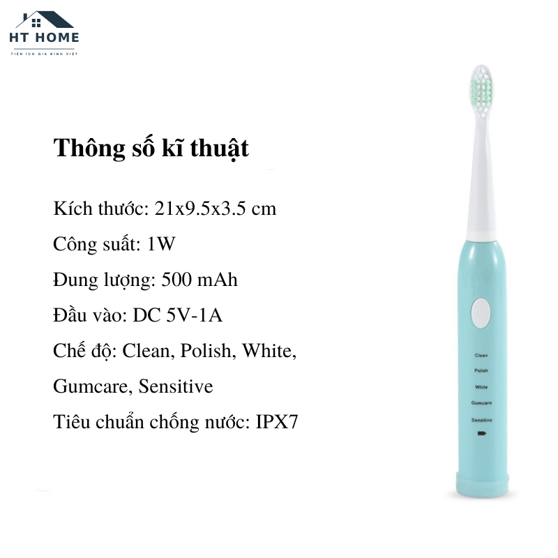 Máy Tăm Nước Oral Irrigator và Bàn Chải Điện 5 Chế Độ Combo Tăm Nước Cầm Tay Và Bàn Chải Đánh Răng Tự Động