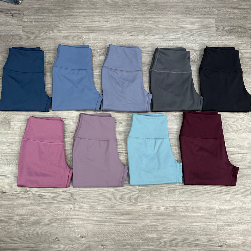 Quần tập gym yoga nữ, quần dài trơn co giãn tốt 90D - QD1890
