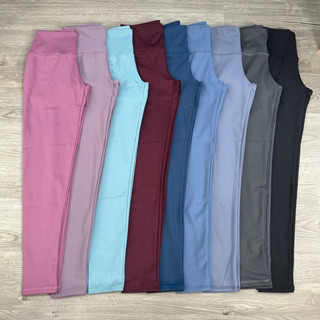 Quần tập gym yoga nữ, quần dài trơn co giãn tốt 90D - QD1890