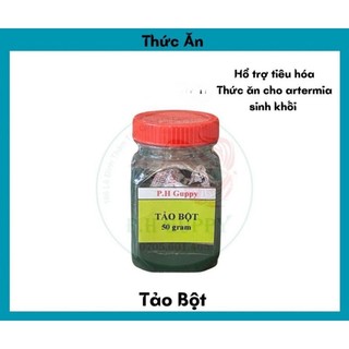 Tảo viên và tảo bột- thức ăn nuôi artemia cá tép cản