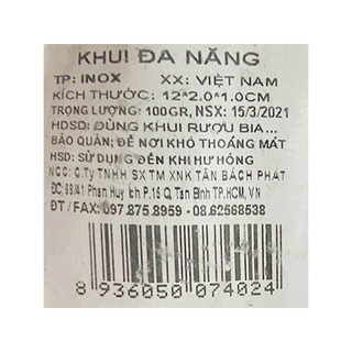 Đồ khui đa năng inox Tân Bách Phát