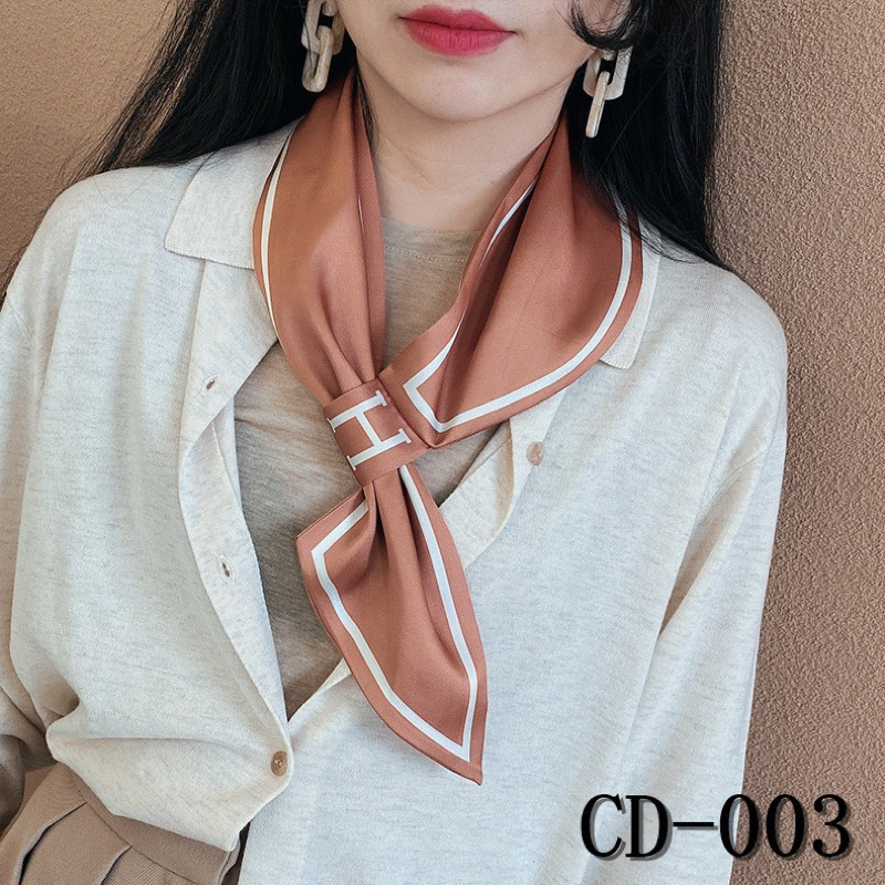 KHĂN LỤA DÀI THẮT NƠ size 14x75CM