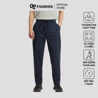  Quần dài thể thao nam QP FASHION chất vải gió mềm mịn không nhăn màu quần cạp chun trẻ trung năng động - QP FASHION 