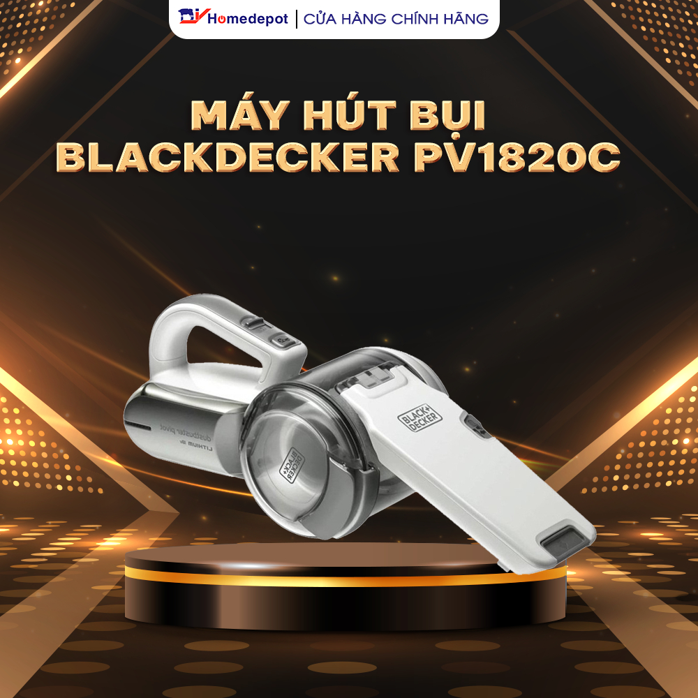 Máy hút bụi Black&Decker PV1820C-KR - Mẫu mới 2022