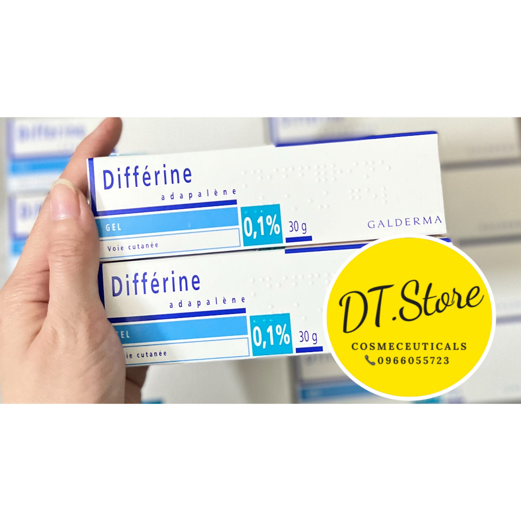Diffe_Cream, Gel tuýp 30gr giảm mụn, chống lão hóa.
