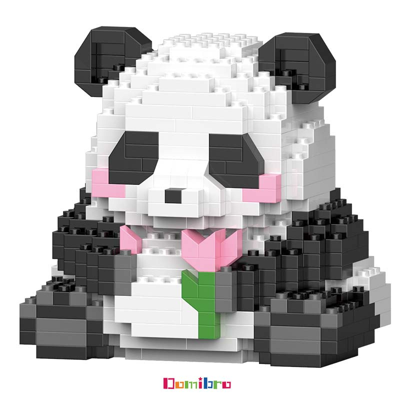 Bộ đồ chơi lắp ráp Mô Hình Gấu Trúc Dễ Thương , huahua Gấu Trúc đáng yêu