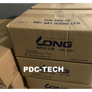 Ắc Quy Kín Khí (VRLA AGM) LONG 12V-12Ah (20HR), WP12-12A, F2 - (PDC-TECH)