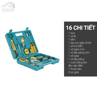 Bộ dụng cụ sửa chữa đa năng 16 món
