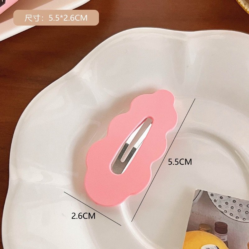 Set 4 Kẹp tóc Đám mây nhiều màu siêu xinh