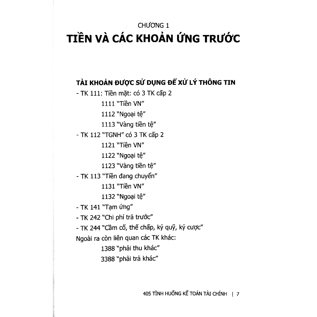 Sách - 405 Tình Huống Kế Toán Tài Chính - Hướng Dẫn Thực Hành Bài Tập Kế Toán