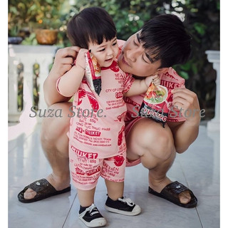 Bộ đồ quần áo Mì Hảo Hảo m Miliket fullsize 5kg-42kg .