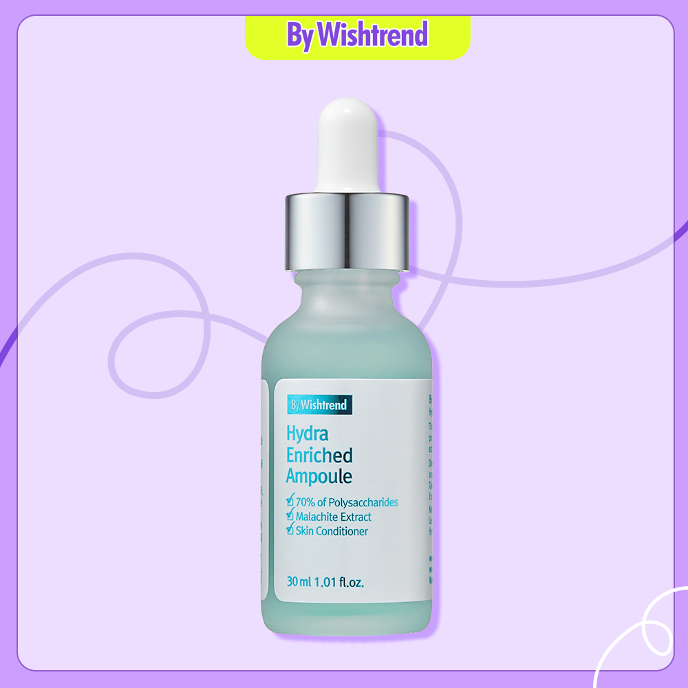 ( DATE T6/2024) Tinh Chất By Wishtrend Hydra Enriched Ampoule 30ml