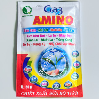 Phân bón Ga3 Amino đâm chồi bung đọt nẩy tược mập cây xanh lá