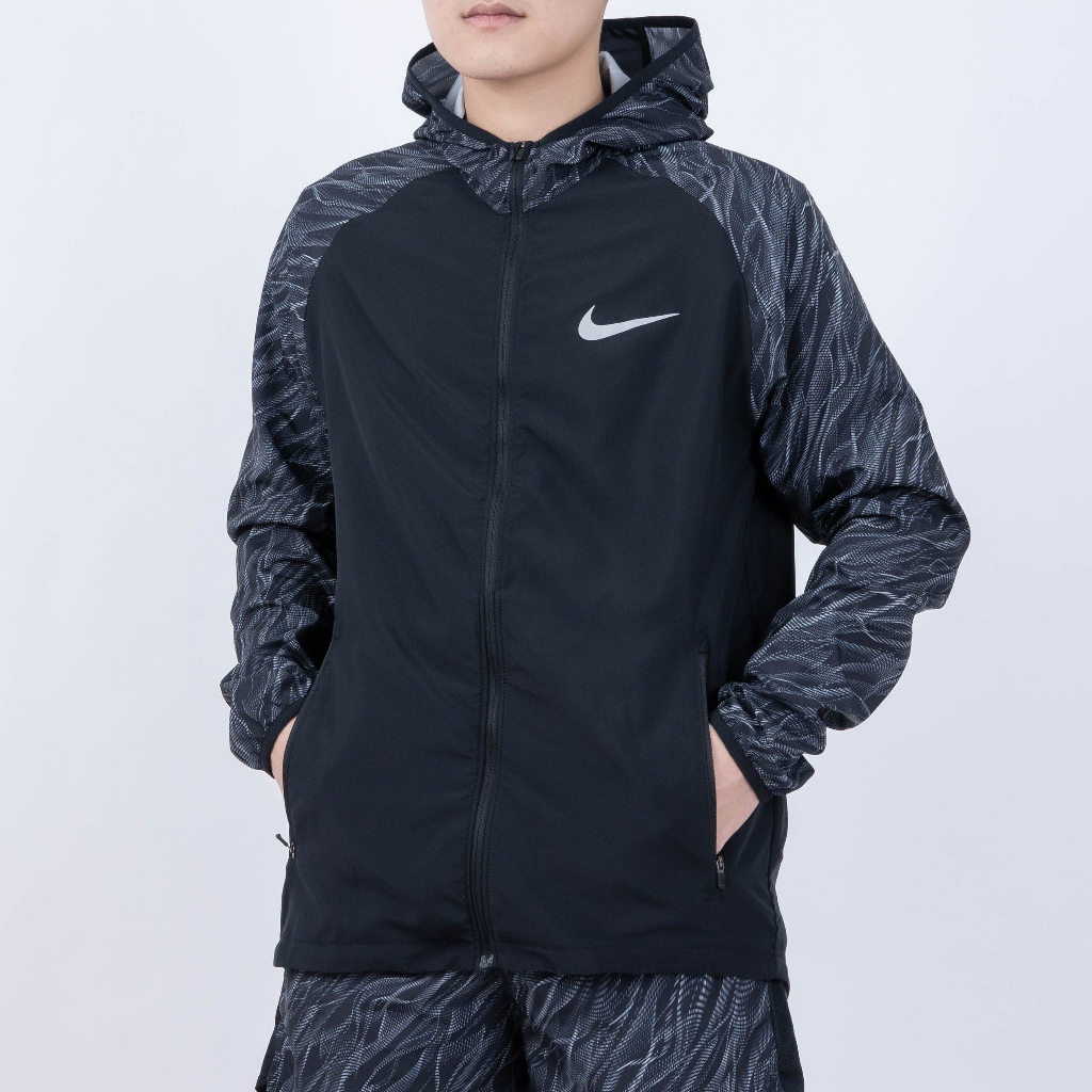 Áo Khoác Thể Thao_NlKE Printed Essential Lined Running Jacket