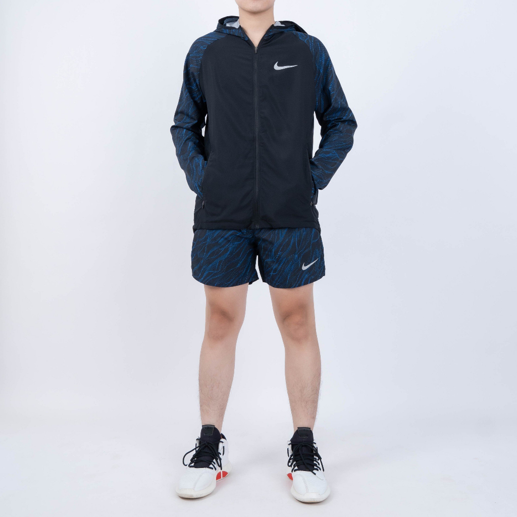 Áo Khoác Thể Thao_NlKE Printed Essential Lined Running Jacket