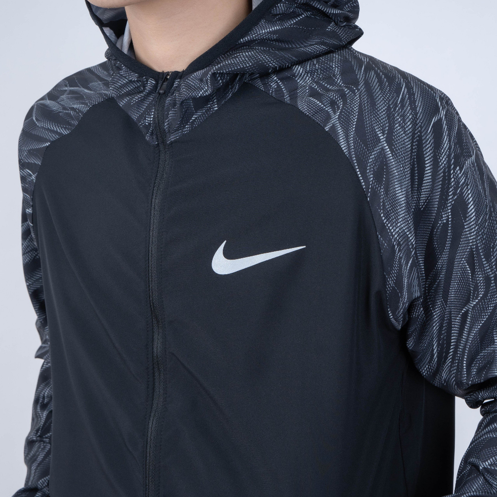 Áo Khoác Thể Thao_NlKE Printed Essential Lined Running Jacket