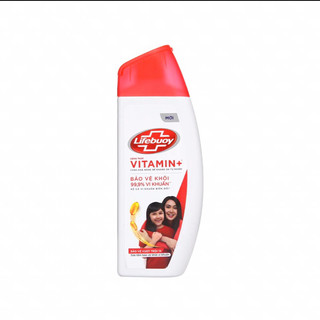 Sữa tắm Lifebuoy bảo vệ khỏi vi khuẩn, Lifebuoy bảo vệ vượt trội chai 240ml
