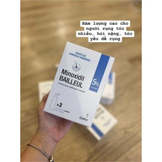 Xịt tóc Minoxidil Bailleul 2% 5% 60ml