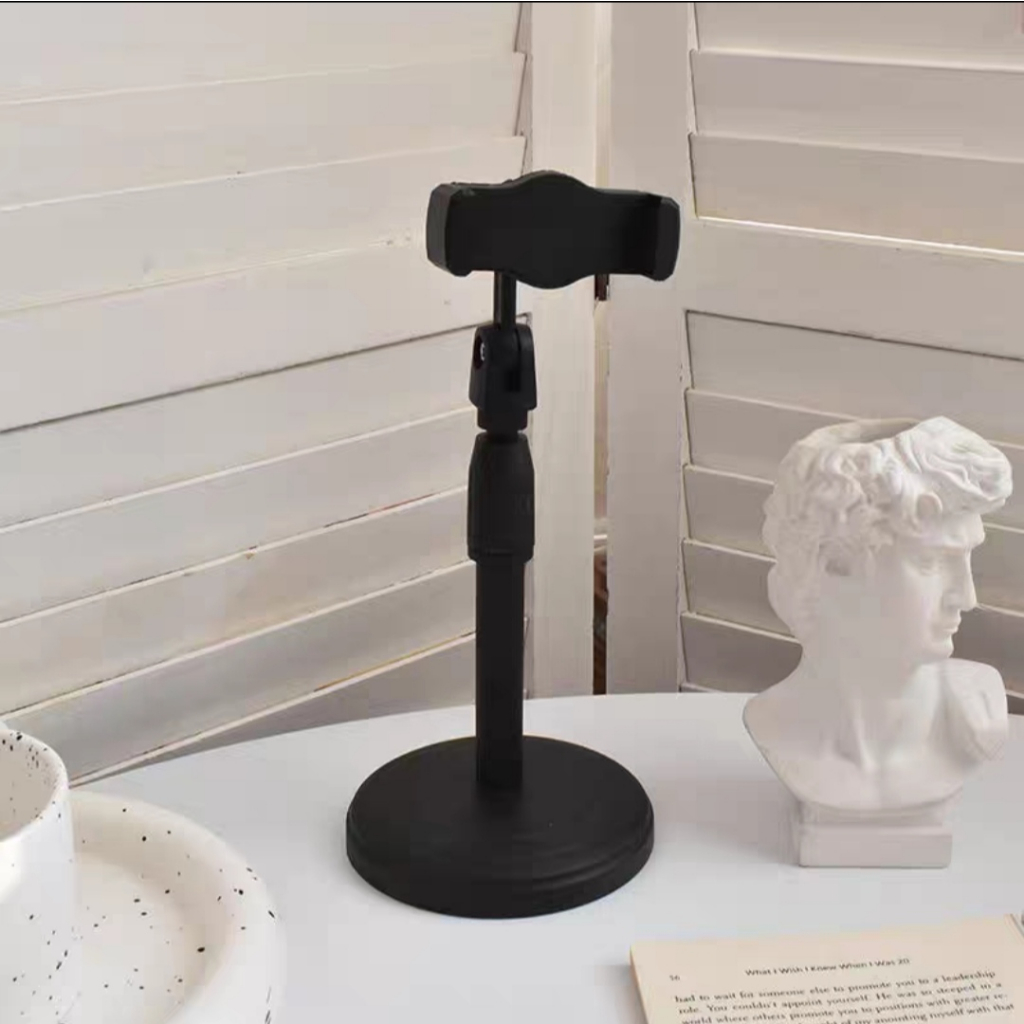 Giá đỡ điện thoại để bàn, Quay tiktok, Livestream, quay Video 360 độ