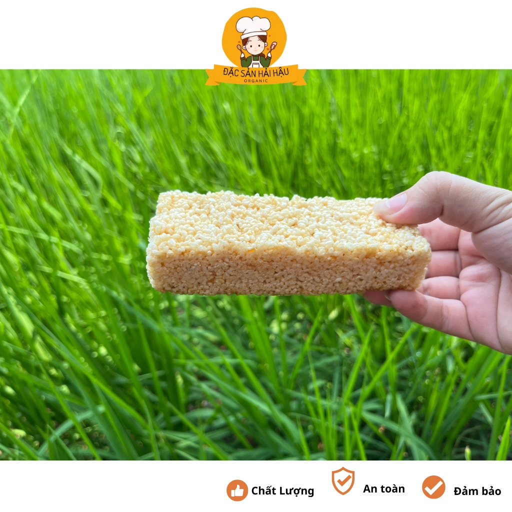 1 Cái Bánh Cốm Gạo Mật Nguyên Hạt Siêu Giòn