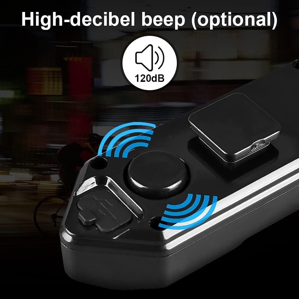 Đèn xi nhan xe đạp thể thao - Đèn hậu xe đạp xi nhan 5 chế độ sáng, sạc USB - Hàng chính hãng dododios