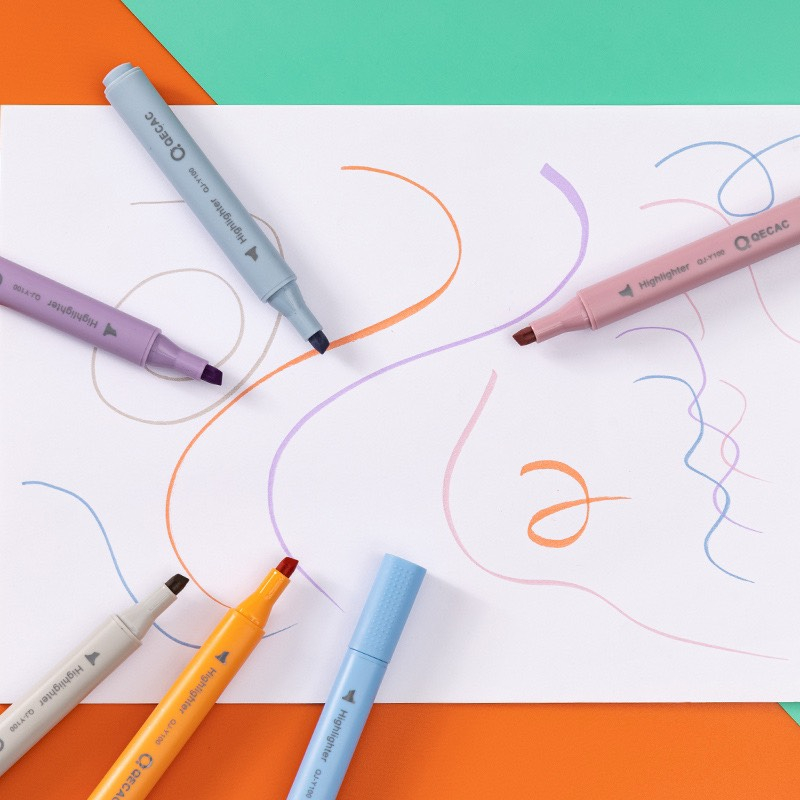 Bút/ Viết Trang Trí Highlight màu Pastel dễ thương  - Bút dạ quang