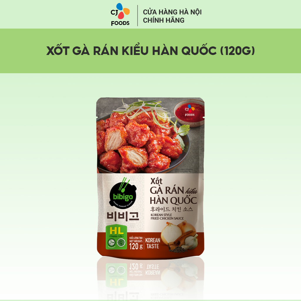 Xốt Gà Rán Hàn Quốc Bibigo - Gói 120g