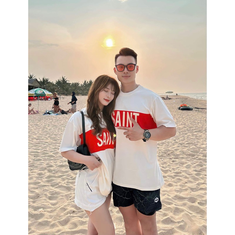 Áo thun Sain Laurent May phối hàng cao cấp loại 1 full bao bì tag & mác🛍️