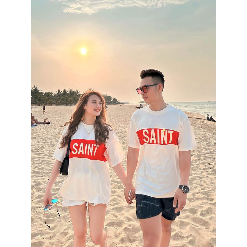 Áo thun Sain Laurent May phối hàng cao cấp loại 1 full bao bì tag & mác🛍️