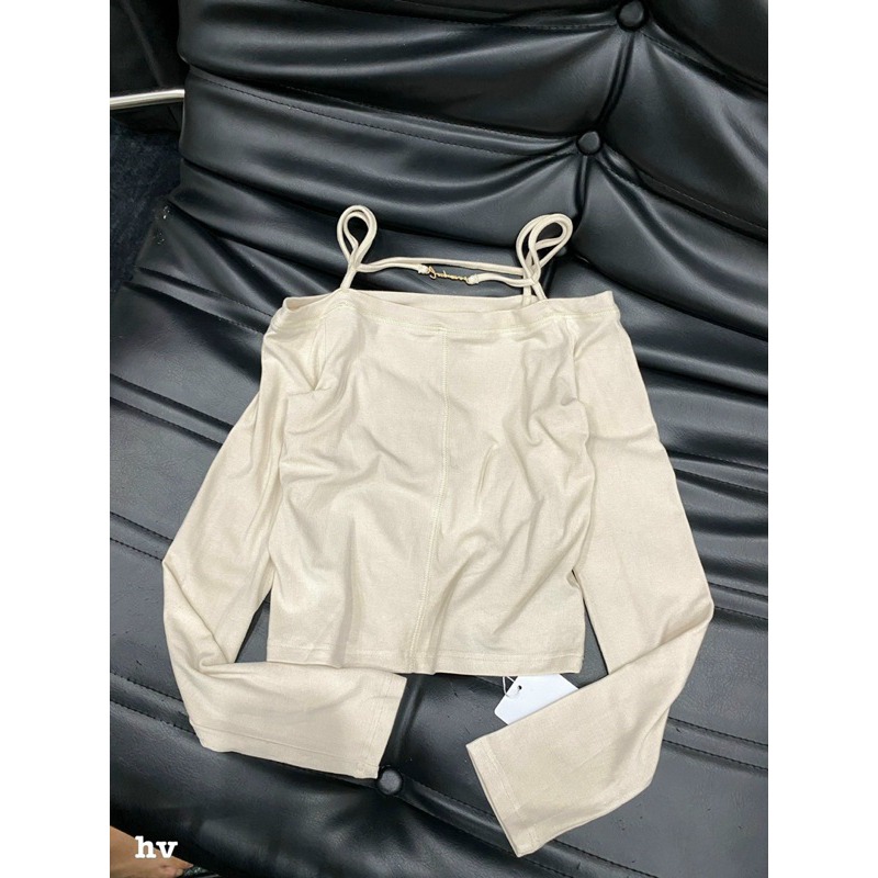 Áo thun cotton quai dây