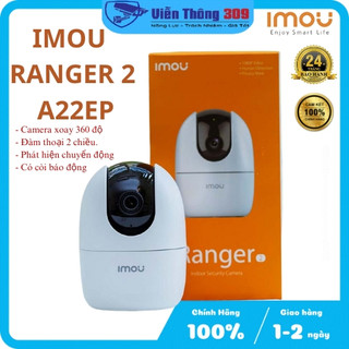 Camera wifi A22EP, camera ip hồng ngoại 2mp, xoay 360 độ, đàm thoại 2 chiều - 309cctv