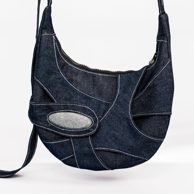 Túi Gân Đeo Chéo Thời Trang Unisex Handmade