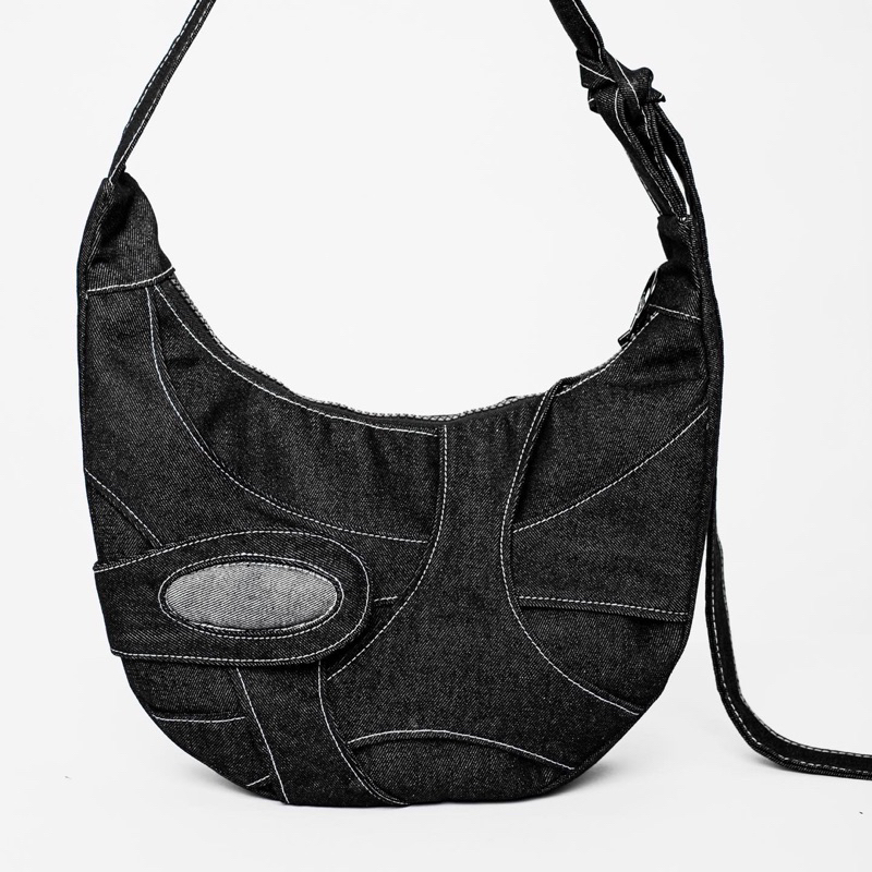 Túi Gân Đeo Chéo Thời Trang Unisex Handmade