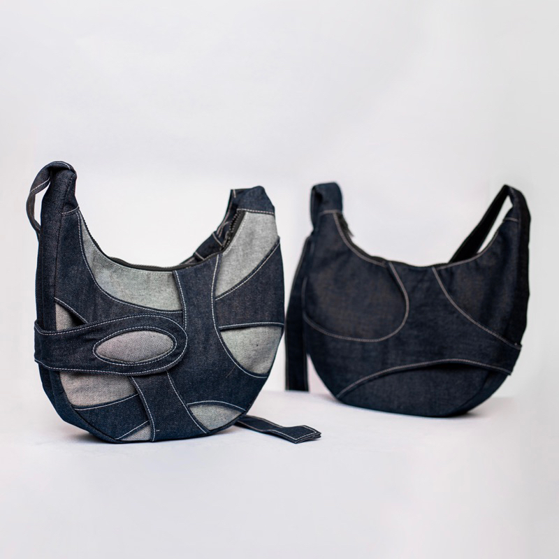 Túi Gân Đeo Chéo Thời Trang Unisex Handmade