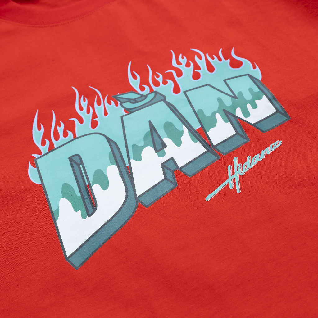 Áo thun Unisex tay lỡ cotton local brand HIDANZ - Series "Dằn/Rút" - Tết Holiday