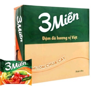 Combo 5 gói mì 3 miền