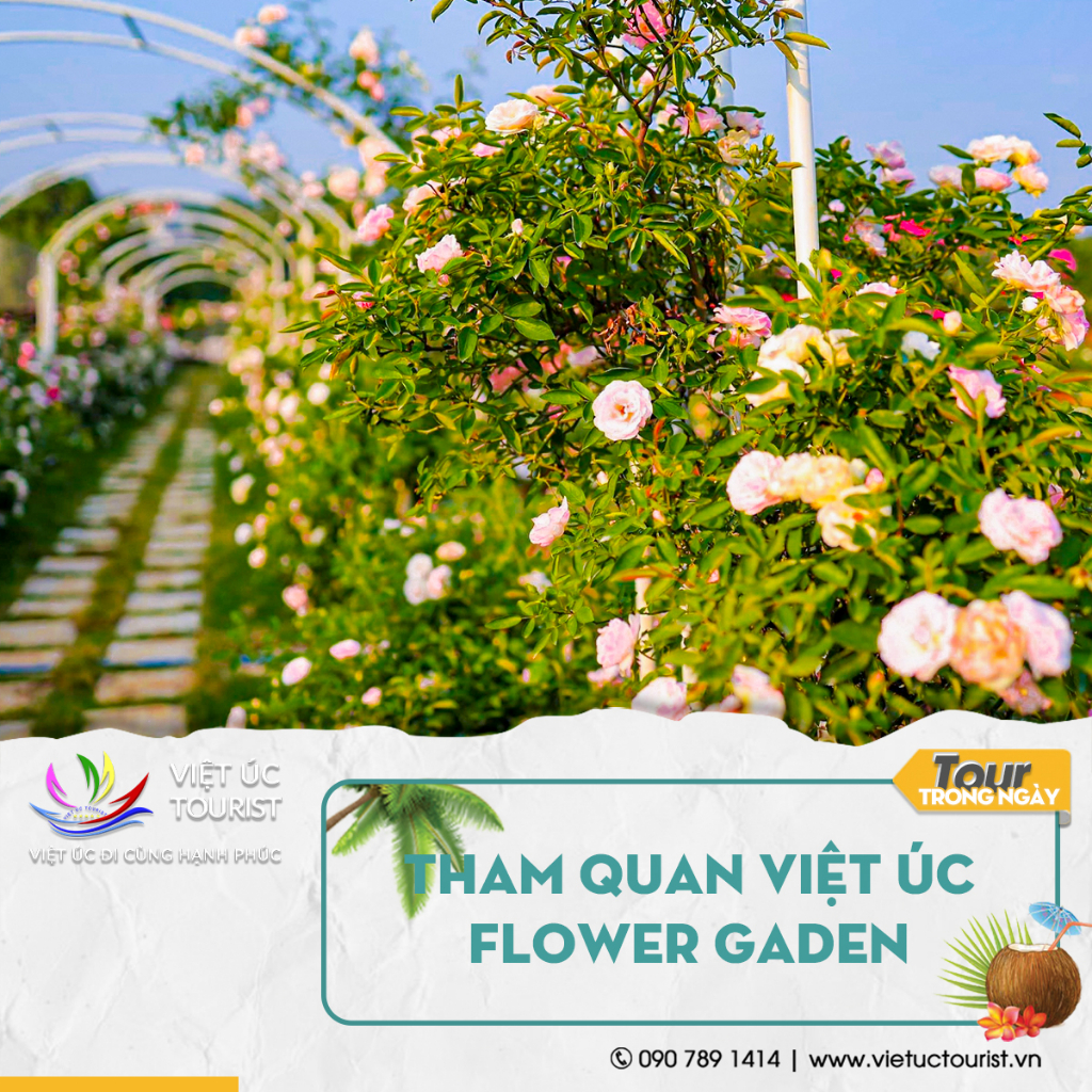 [EVOUCHER] Vé Tham quan Việt Úc Flower Gaden - Măng Đen