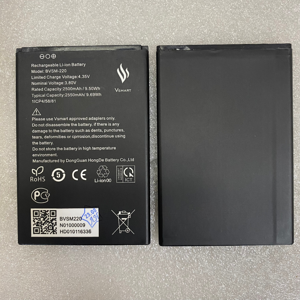 Pin VSmart Bee / BVSM-220 bao test đổi mới