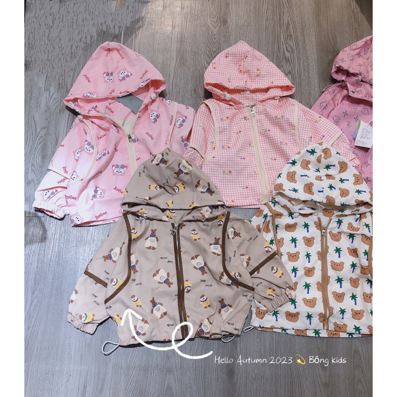 Áo gió cho bé