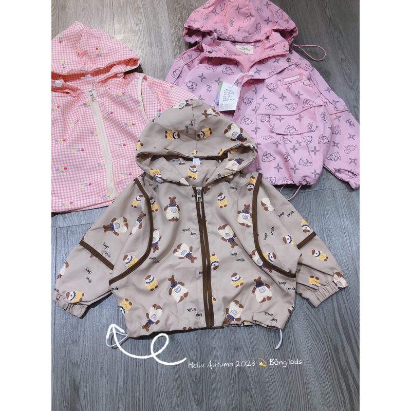 Áo gió cho bé