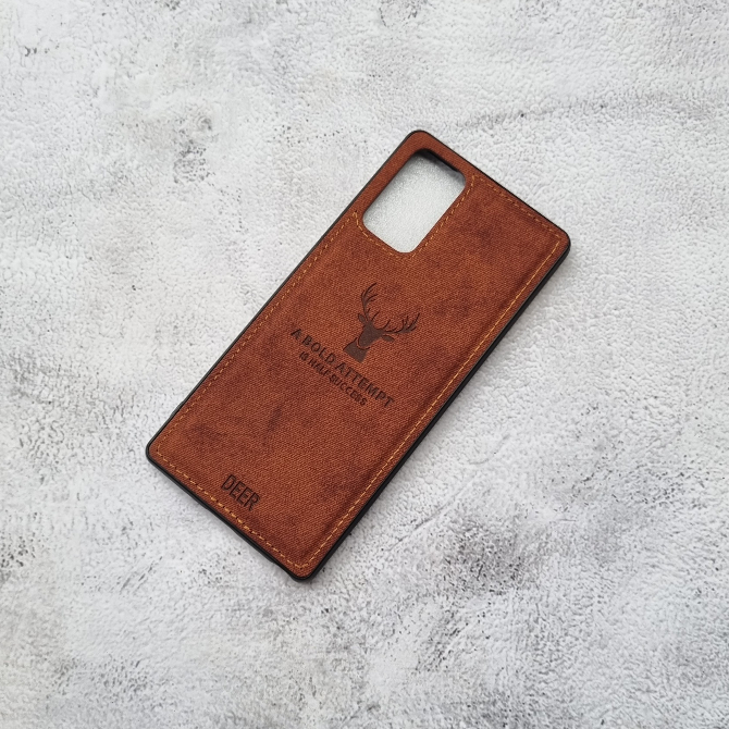 Ốp lưng vải bò cho Vivo V15  S1  IQOO Z1x  iqoo Neo họa tiết hươu