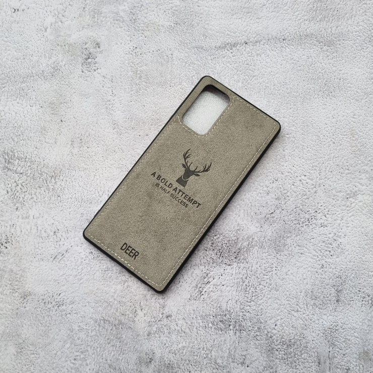 Ốp lưng vải bò cho Vivo V15  S1  IQOO Z1x  iqoo Neo họa tiết hươu