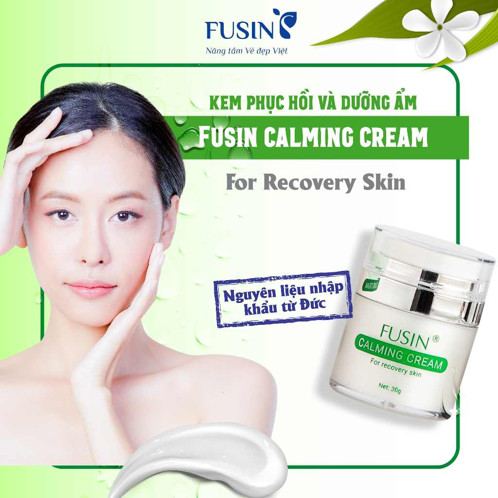Kem dưỡng ẩm, làm dịu da FUSIN CALMING CREAM phục hồi da bị hư tổn, cho làn da mềm mịn và khỏe mạnh | BigBuy360 - bigbuy360.vn