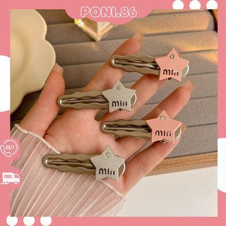 Kẹp tóc Miu Miu hình ngôi sao phong cách Hàn Quốc hottrend