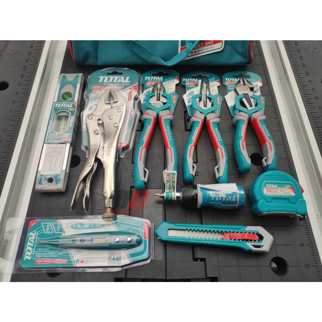 TOS23056 Bộ đồ nghề 10 Chi tiết TOTAL / Combo độc quyền Store Thiết Bị