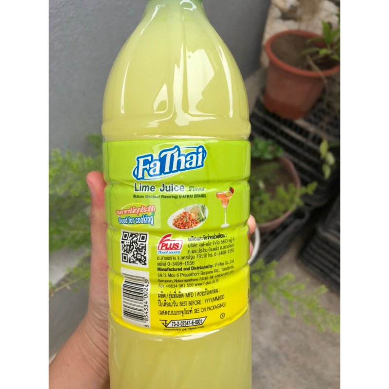 Nước cốt chanh Thái Lan chai to loại 1000ml