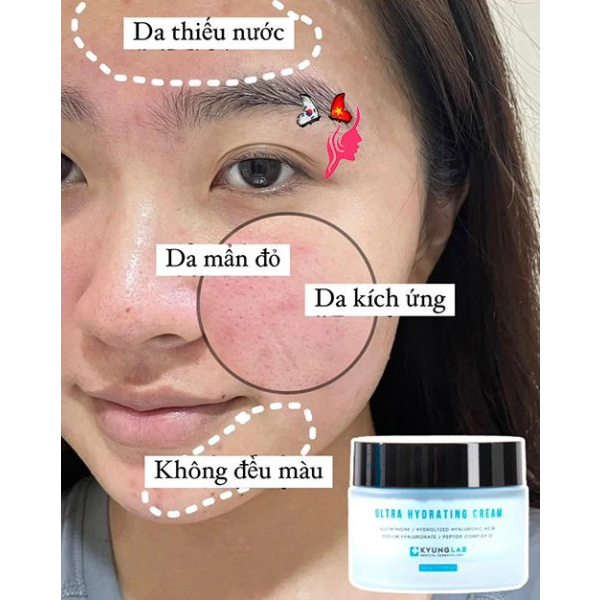 Kem dưỡng ẩm khóa bóng HC Ultra Hydrating Cream Kyung Lab 50ml