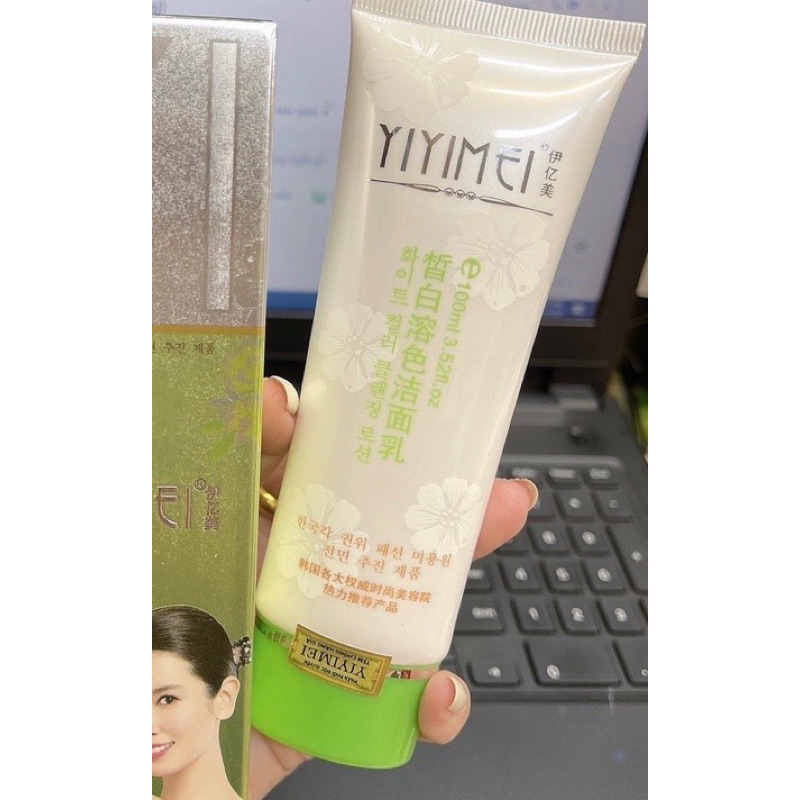 Sữa rửa mặt Yiyimei, giúp da mặt sạch nhờn và dưỡng ẩm cho da, mỹ phẩm Yiyimei.