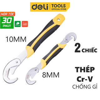  Cờ Lê Đa Năng Deli Chính Hãng Đường Kính 9-32mm - Thiết Kế Dạng Răng - Dùng Được Nhiều Mục Đích